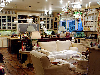 This is the kitchen and the front area where the Ozzy likes to watch television. This may be the relaxation spot but don't let that fool you. This room has more action than a Jean Claude Van Damme movie.
